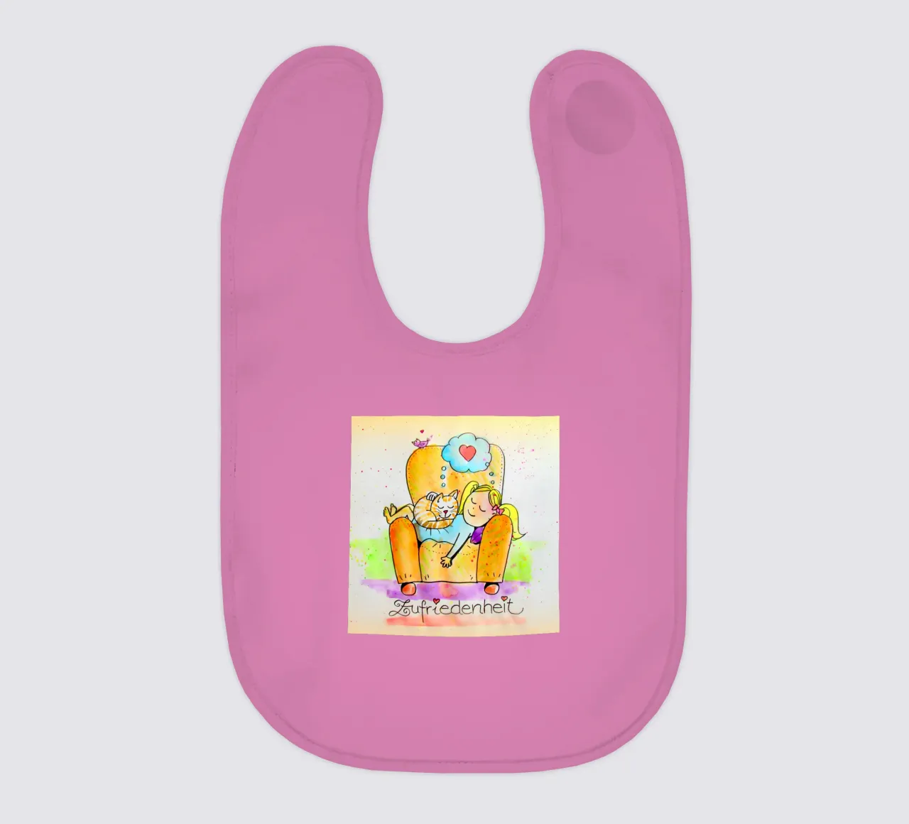 Soddisfazione bavaglino da Happy 😃 Art 🎨 by Christine Schnoell