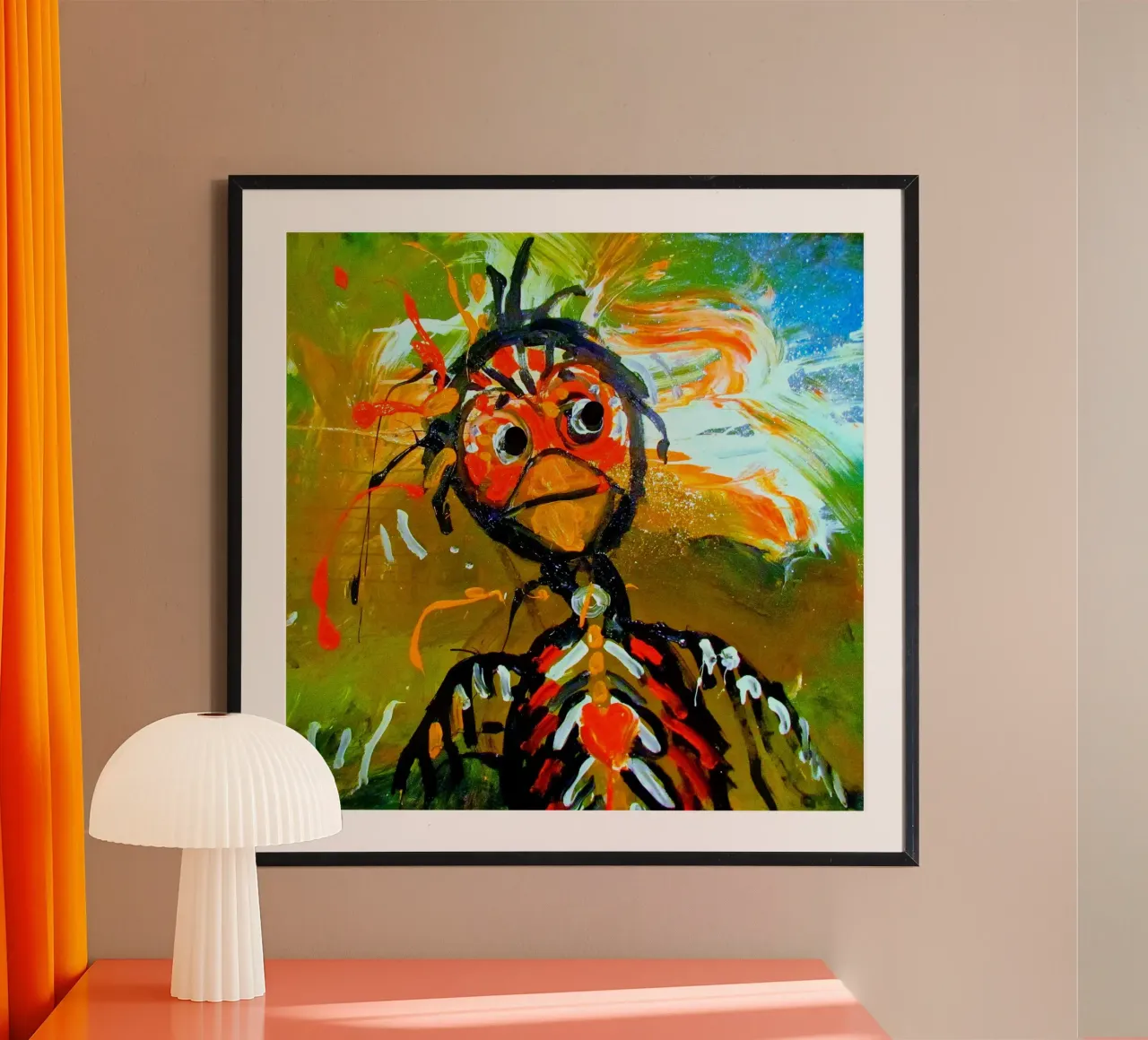 Uccello strano poster da Happy 😃 Art 🎨 by Christine Schnoell