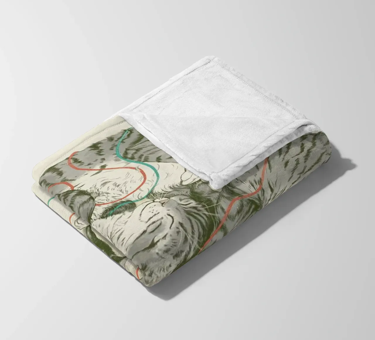 Sleeping Cats coperta in pile da Laura Graves