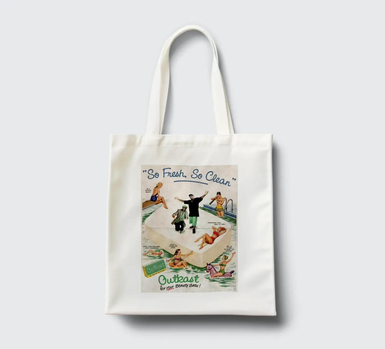 So Fresh, So Clean! jute draagtas van Ads Libitum