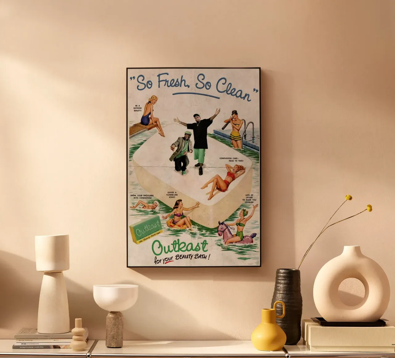 So Fresh, So Clean! plexiglass da Ads Libitum