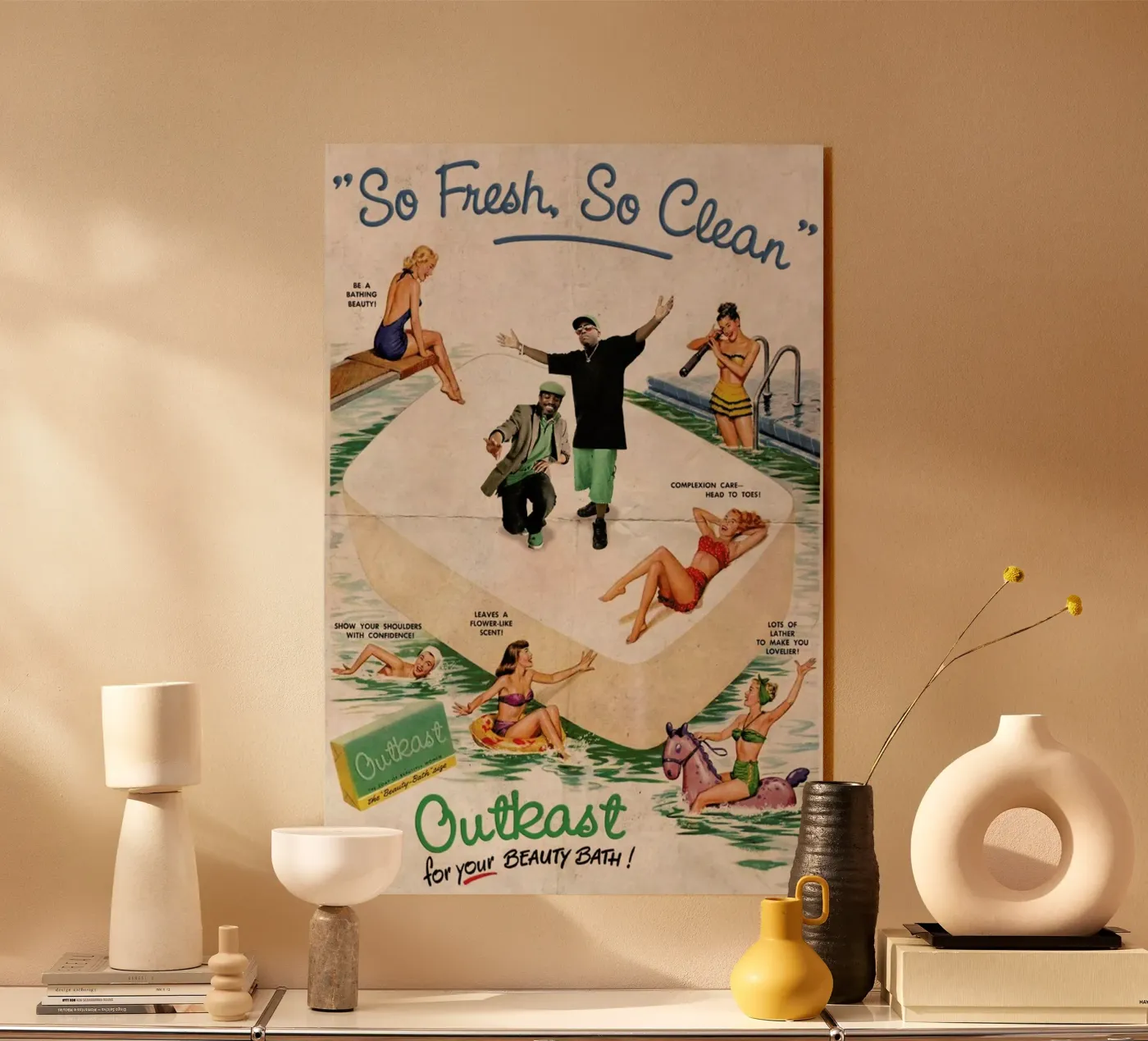 So Fresh, So Clean! acrylic glass by Ads Libitum