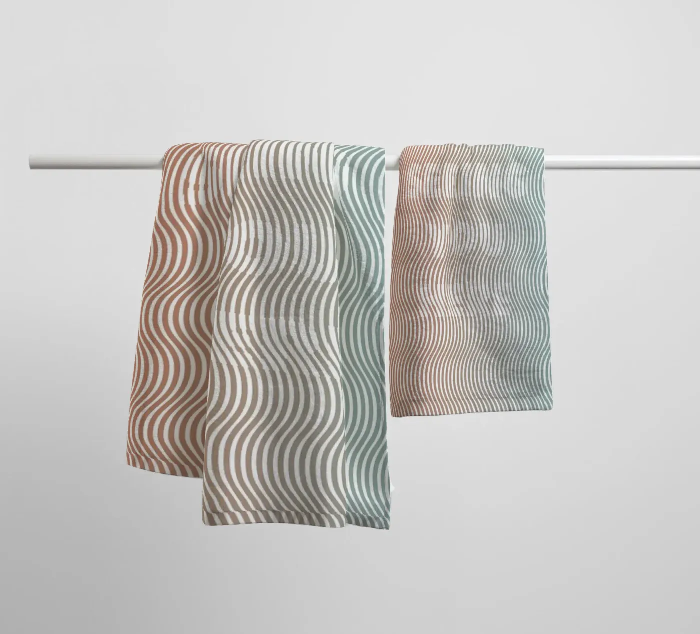Fancy badhanddoek van Chris Wharton