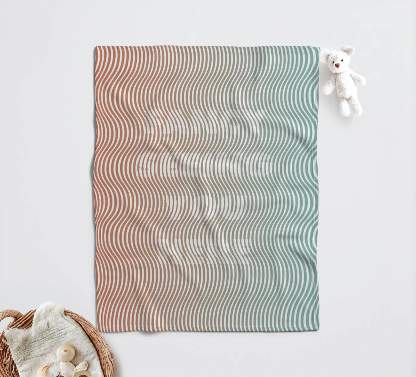 Fancy fleece blanket by Chris Wharton