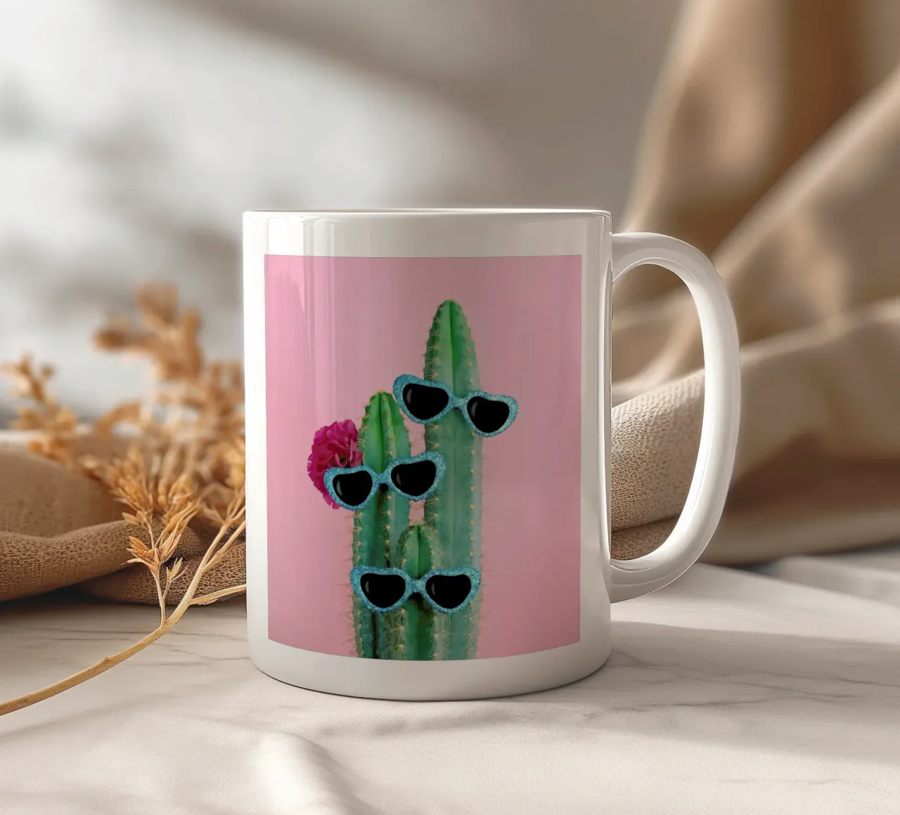 Cactus Sunglasses tazza in ceramica da Juj Winn