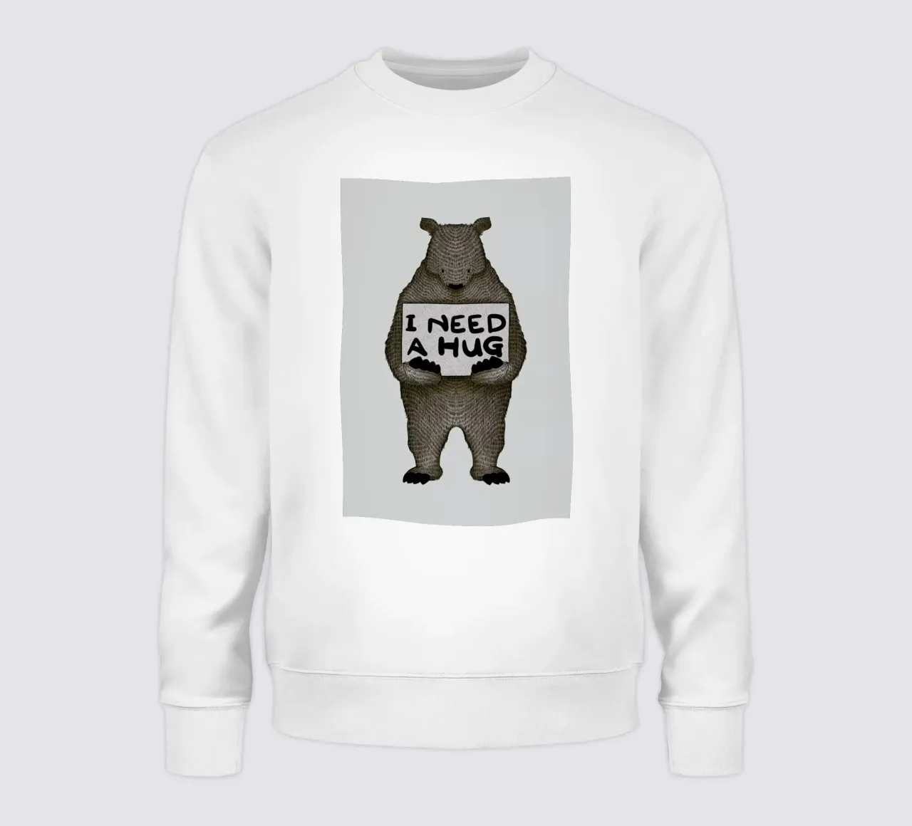 I Need a Hug felpa da Tobe Fonseca