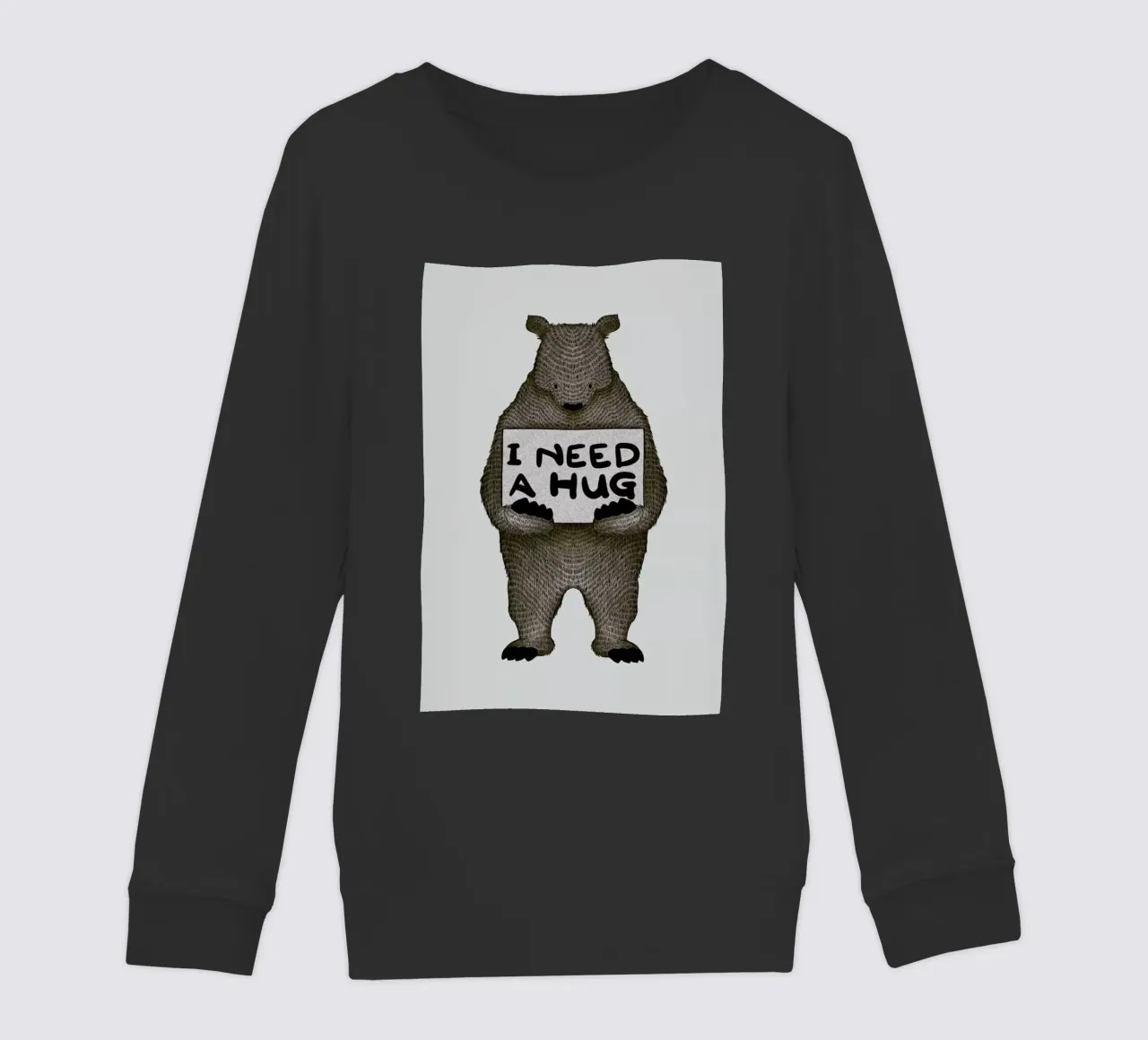 I Need a Hug felpa bambino da Tobe Fonseca