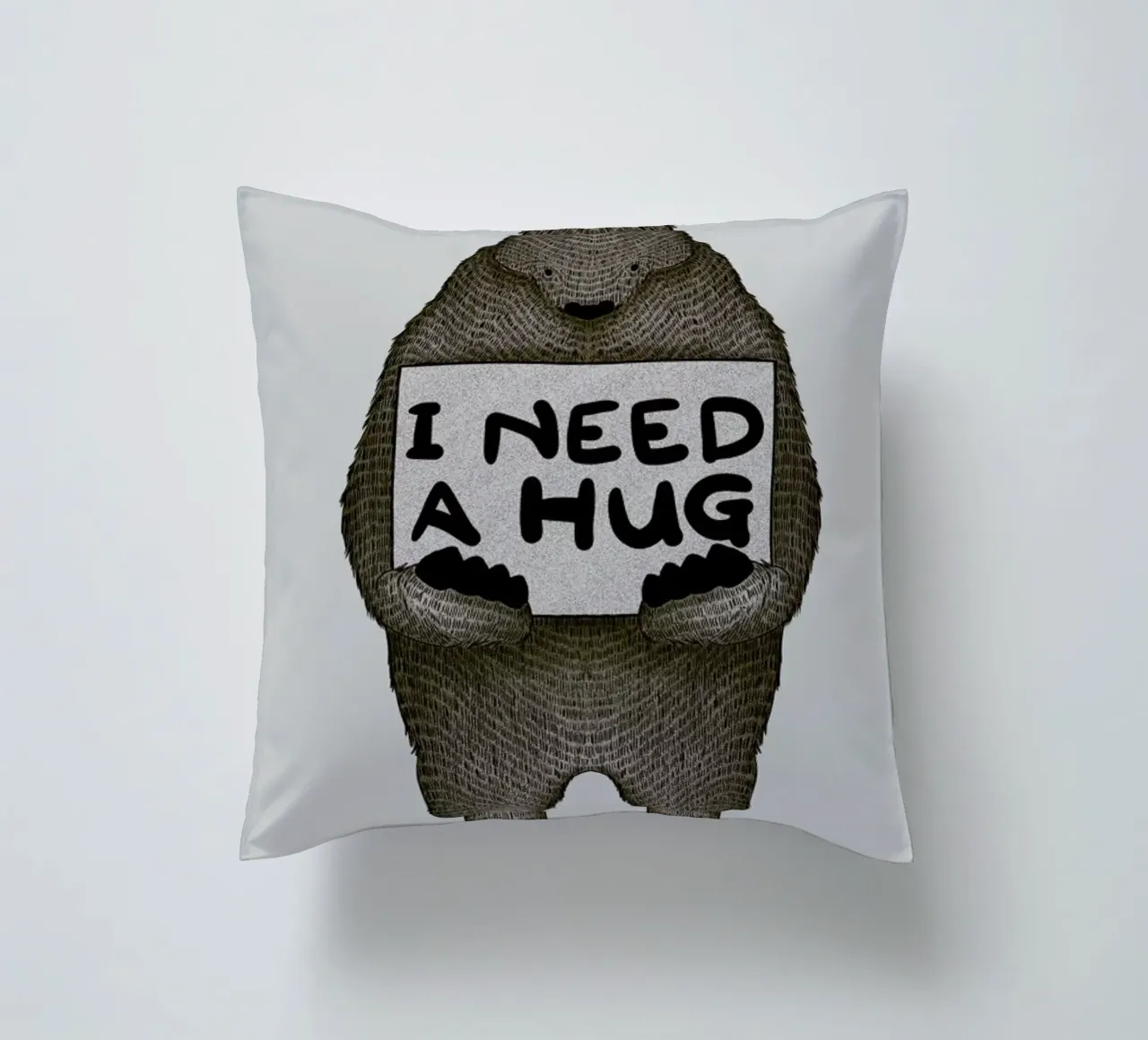 I Need a Hug cuscino da Tobe Fonseca