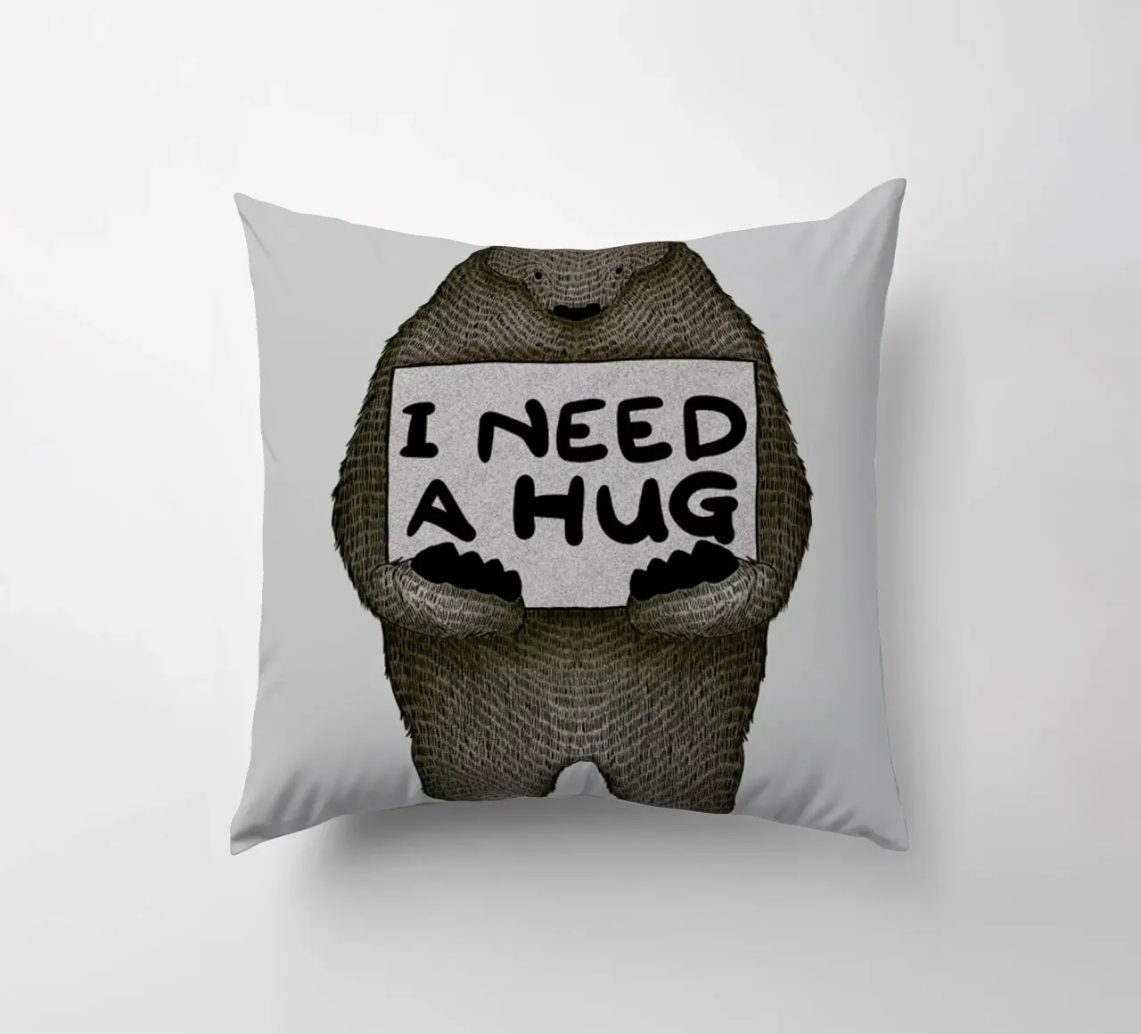 I Need a Hug cuscino da Tobe Fonseca