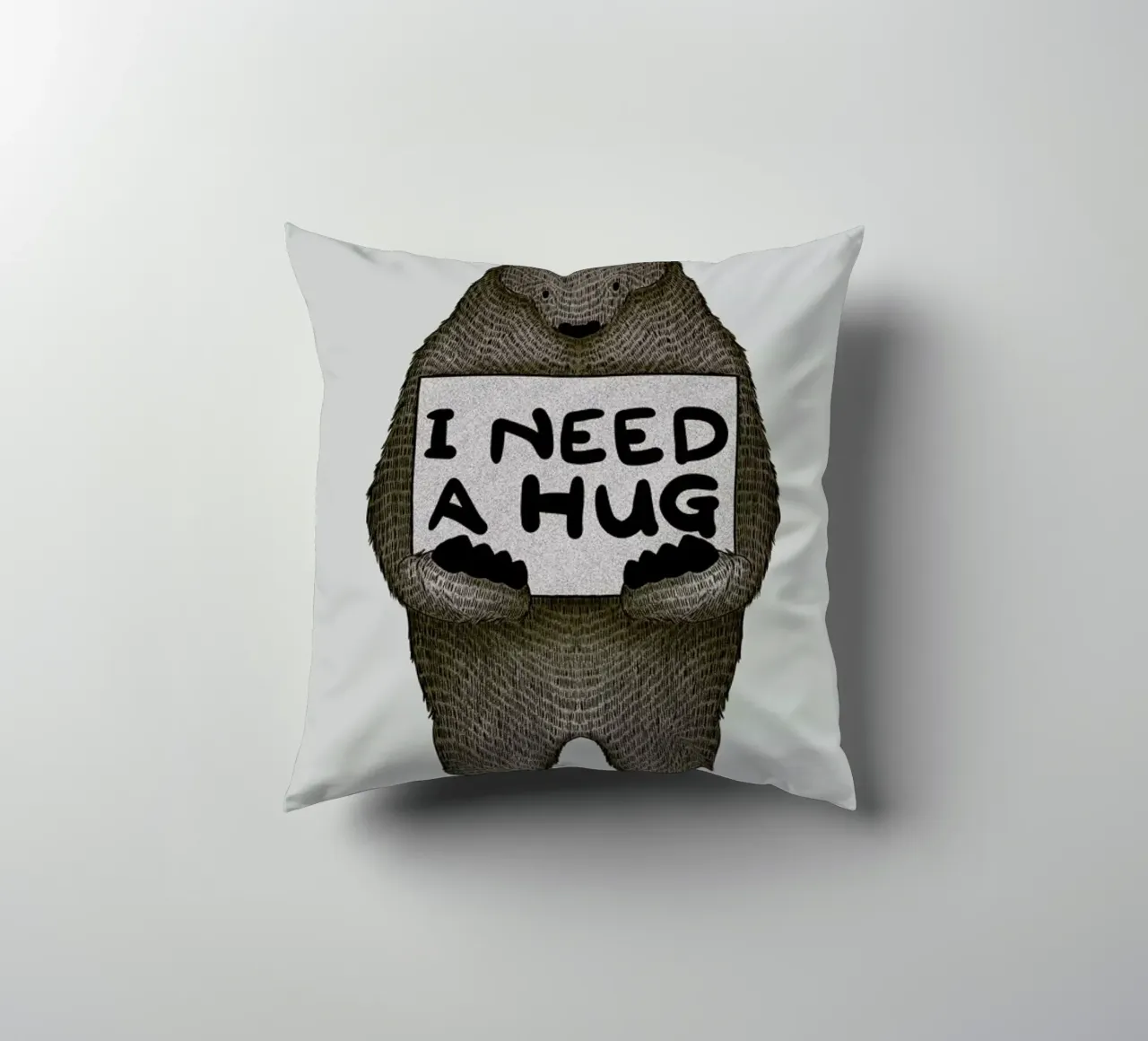 I Need a Hug cuscino da Tobe Fonseca