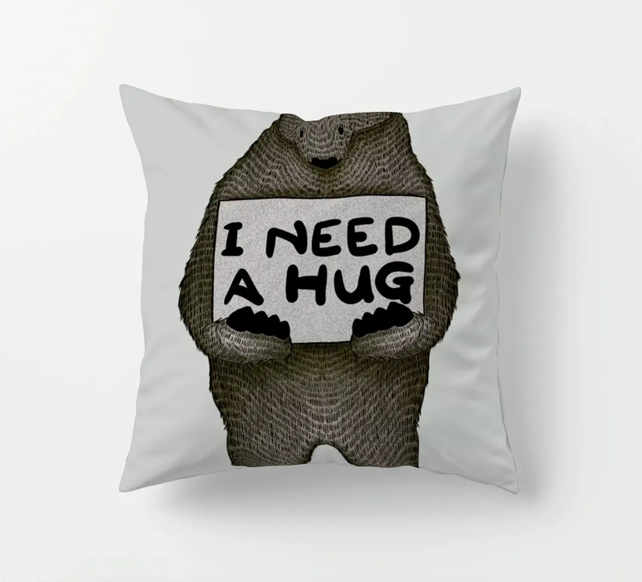 I Need a Hug cuscino da Tobe Fonseca