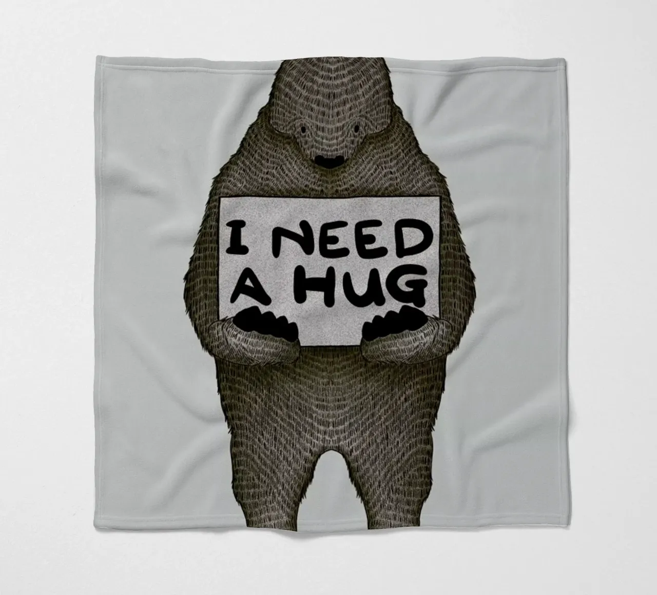 I Need a Hug coperta in pile da Tobe Fonseca