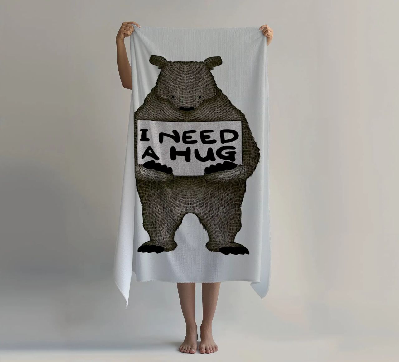 I Need a Hug telo mare da Tobe Fonseca