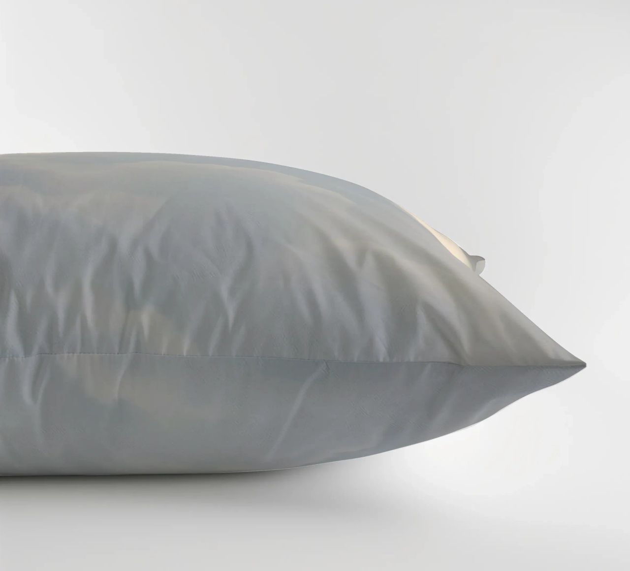 Sky filled with soft clouds and light hues a calm and sooth decorative cushion by DesignDoodle