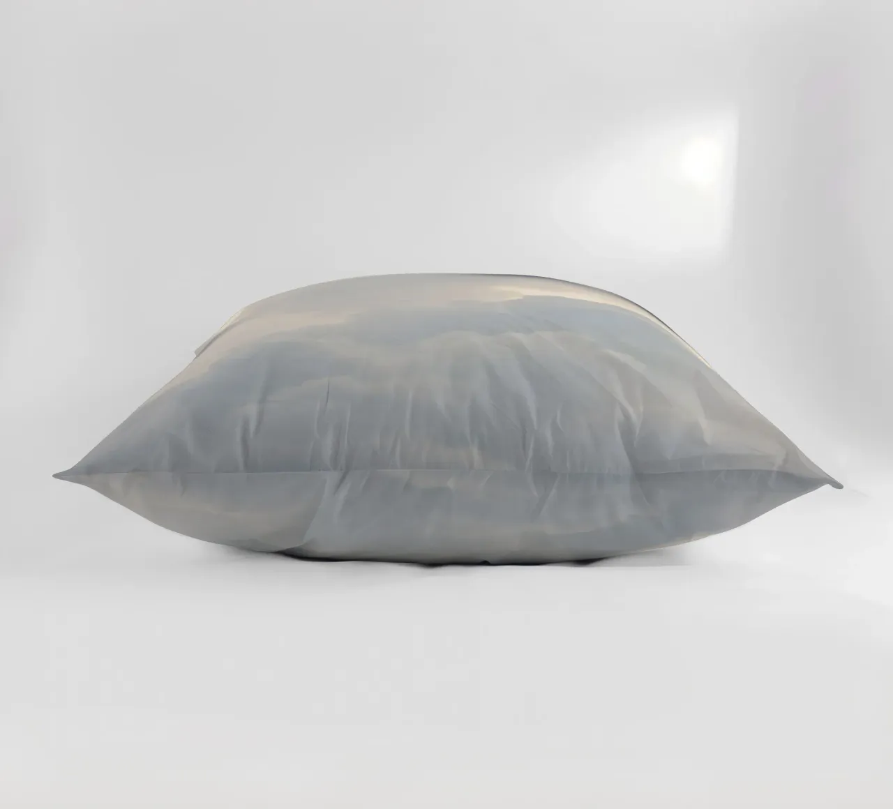 Sky filled with soft clouds and light hues a calm and sooth decorative cushion by DesignDoodle