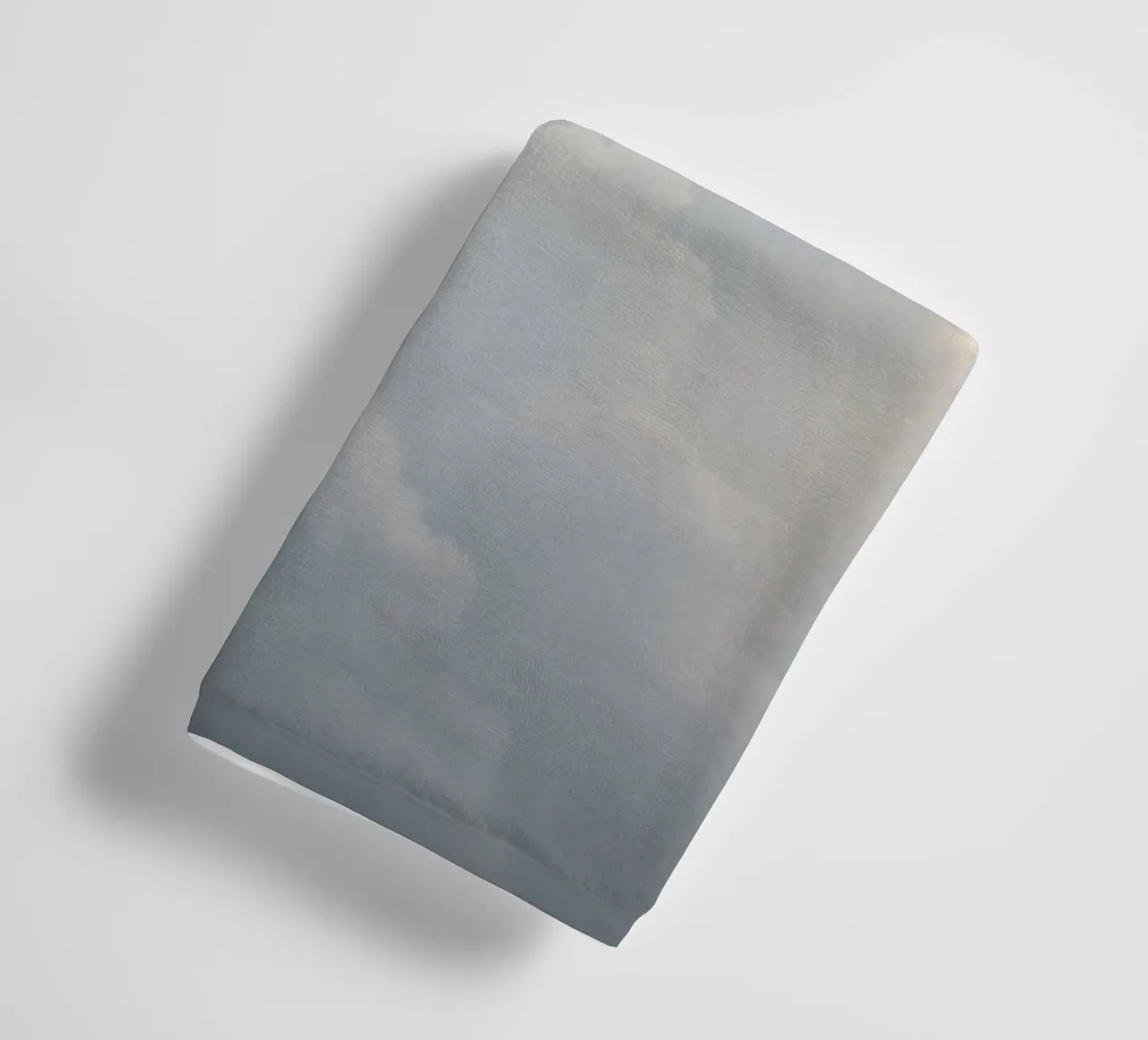 Sky filled with soft clouds and light hues a calm and sooth towel by DesignDoodle