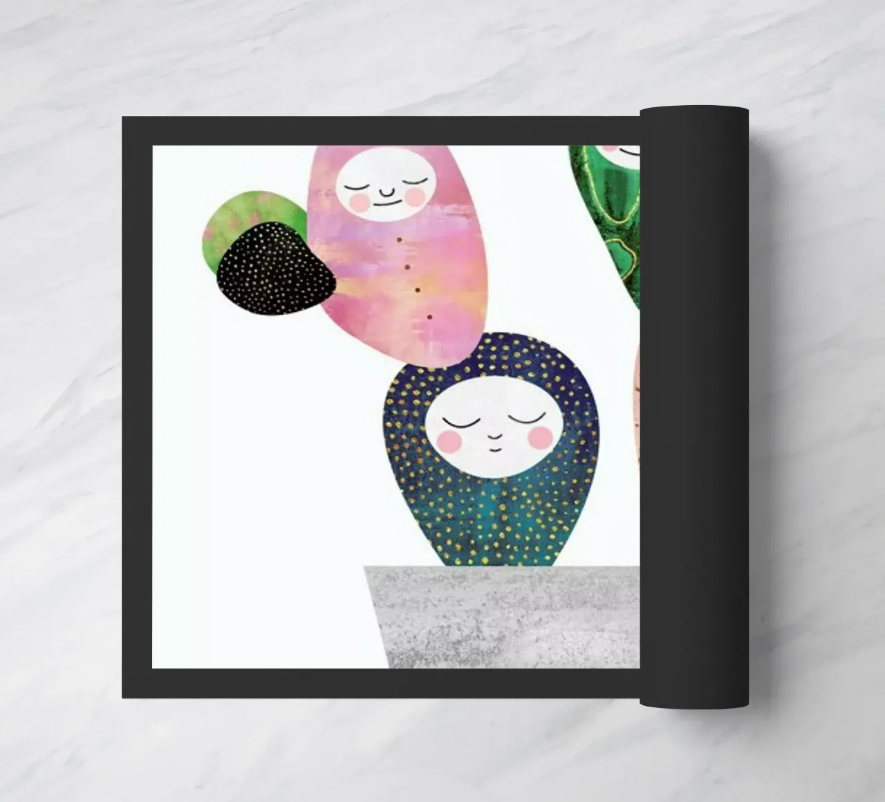 Sleepy Cactus zerbino da Elisabeth Fredriksson