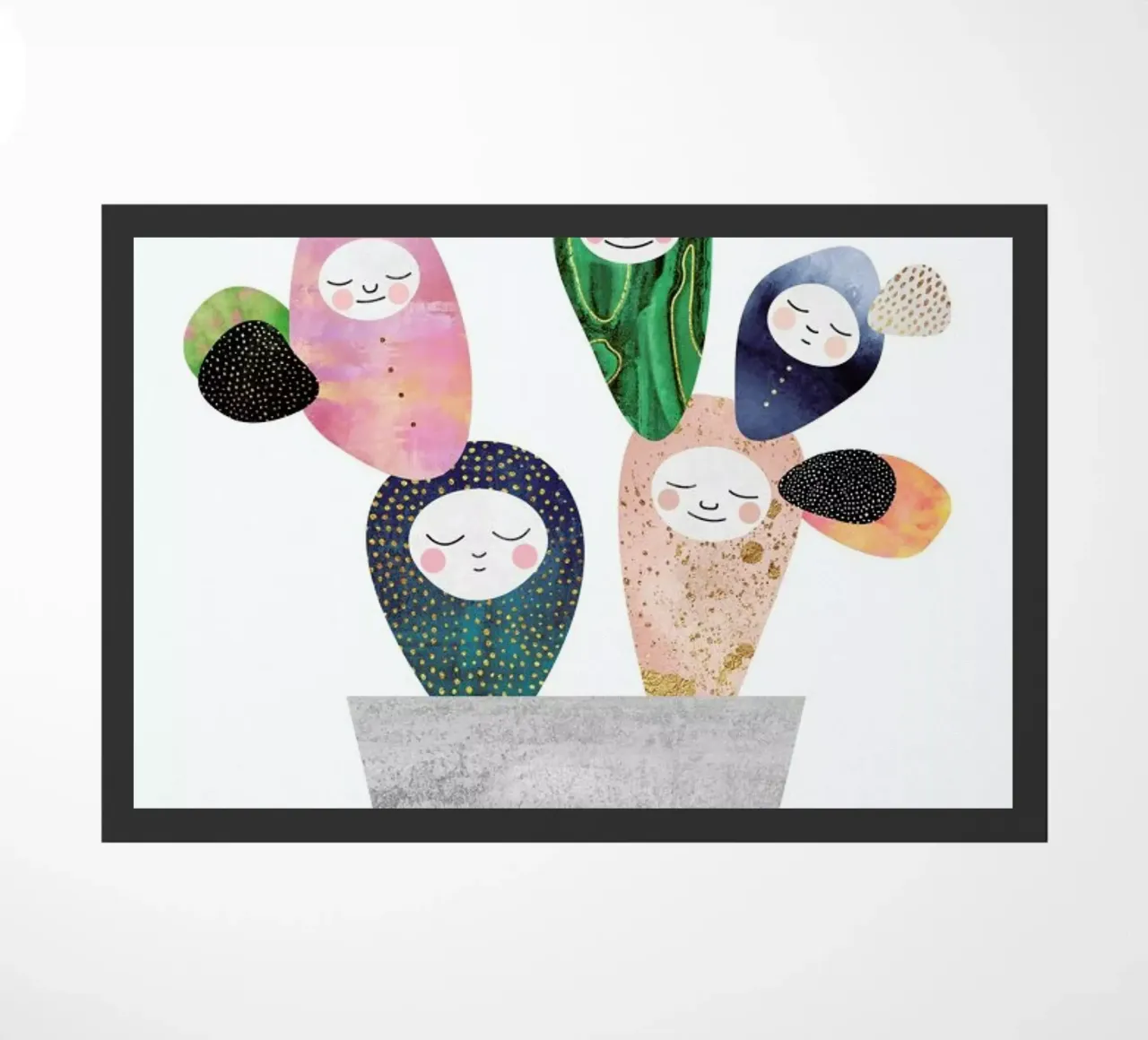 Sleepy Cactus zerbino da Elisabeth Fredriksson