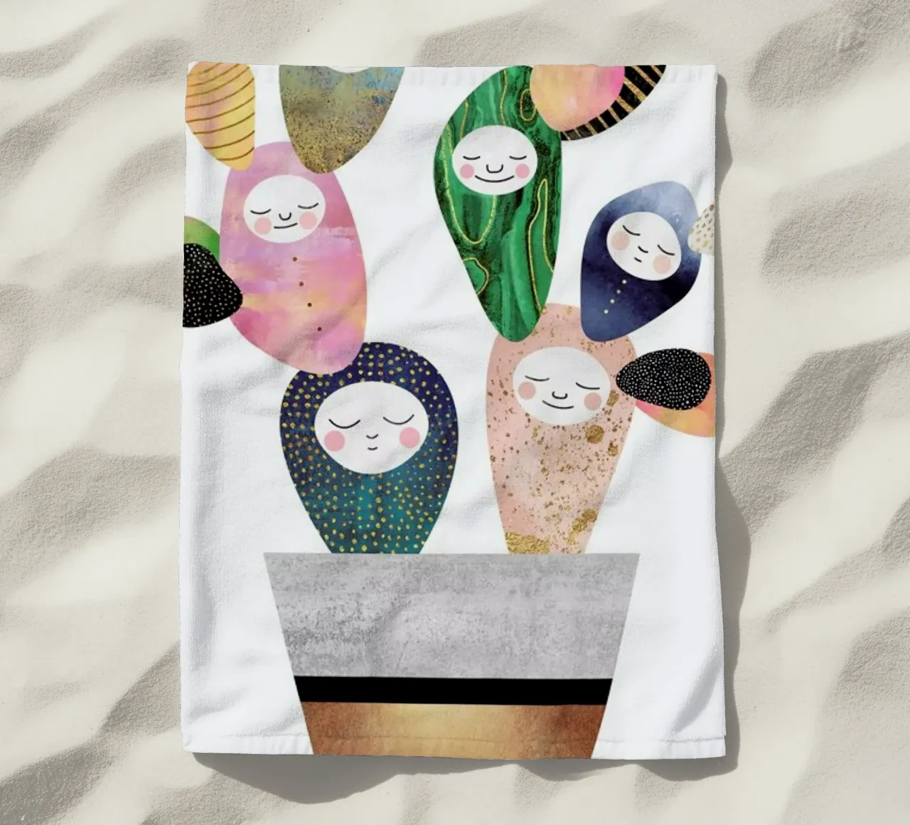 Sleepy Cactus telo mare da Elisabeth Fredriksson
