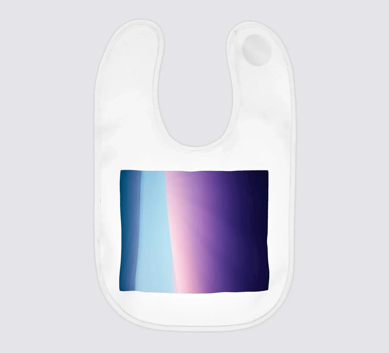 Lebendiges abstraktes Design mit weichen Farbverläufen und Licht Babylätzchen von DesignDoodle