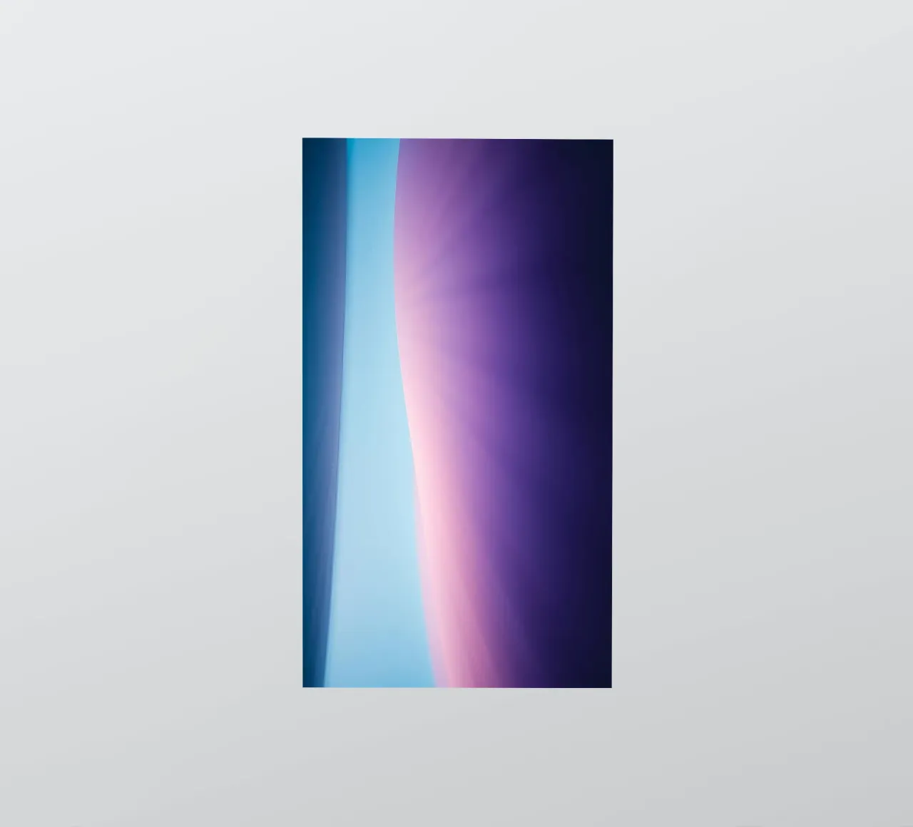 Lebendiges abstraktes Design mit weichen Farbverläufen und Licht Sticker von DesignDoodle