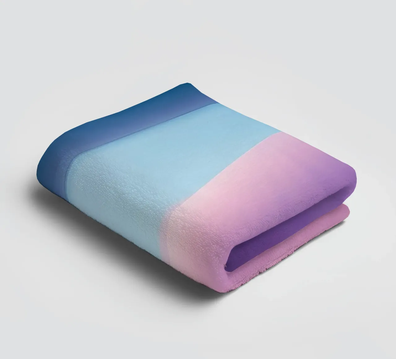 Vibrant abstract design featuring soft gradients and light towel by DesignDoodle