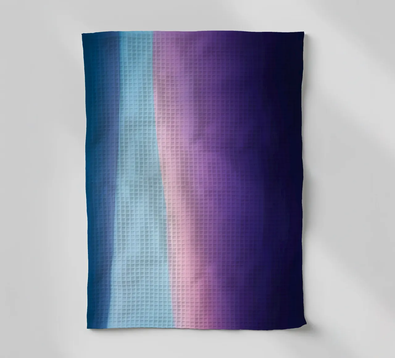 Levendig abstract ontwerp met zachte verlopen en licht theedoek van DesignDoodle