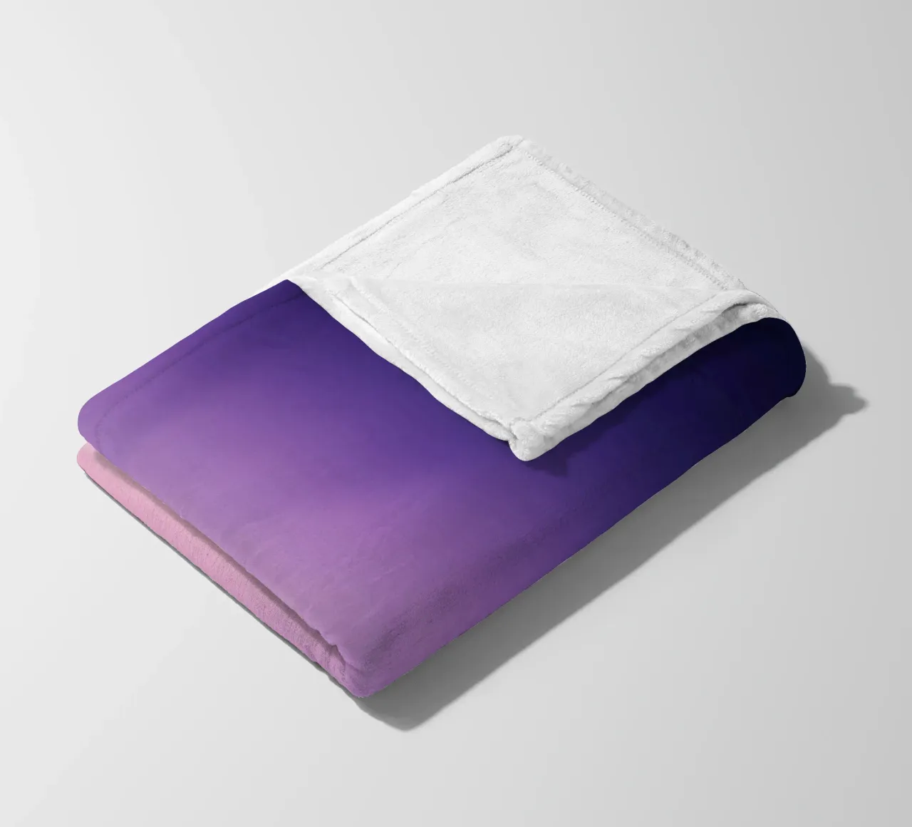Vibrant abstract design featuring soft gradients and light fleece blanket by DesignDoodle