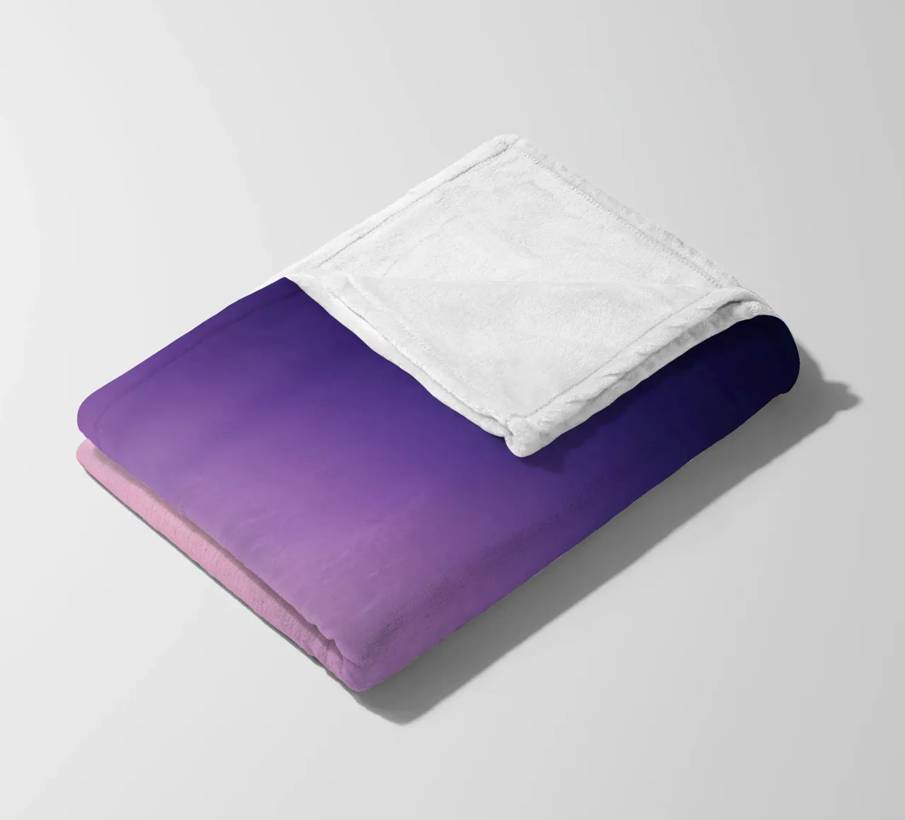 Vibrant abstract design featuring soft gradients and light fleece blanket by DesignDoodle