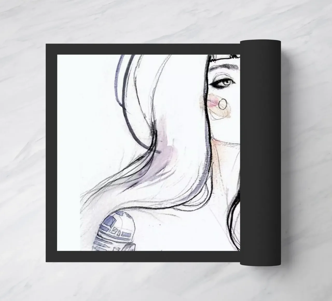 Beep doormat by Ina Stanimirova