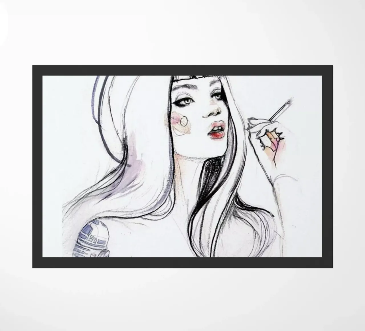 Beep doormat by Ina Stanimirova