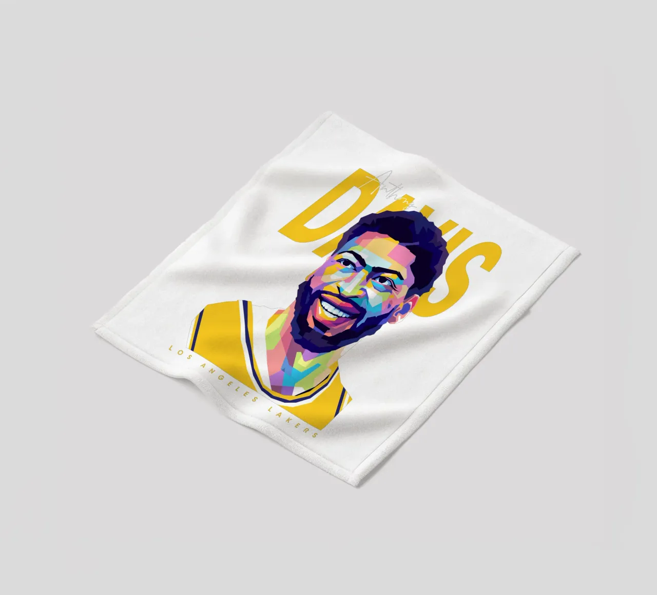 Anthony Davis coperta in pile da WPAP MALANG