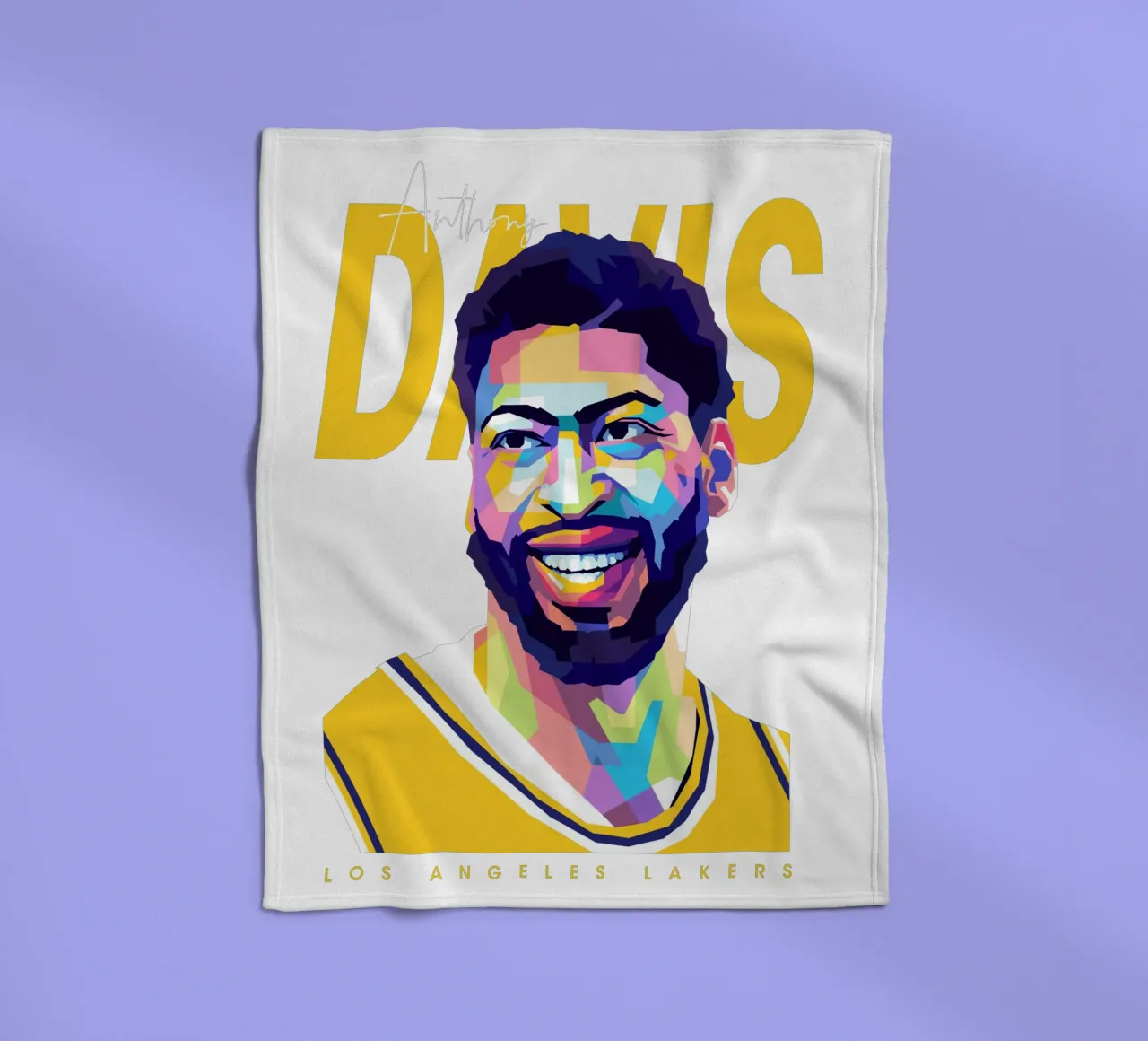 Anthony Davis coperta in pile da WPAP MALANG