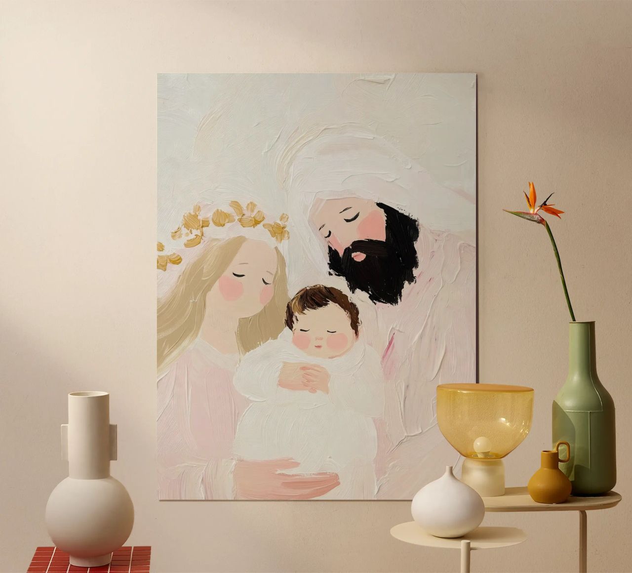 Impression moderne pour chambre d'enfant, art mural abstrait, décoration de salle de jeux poster de Little Lila