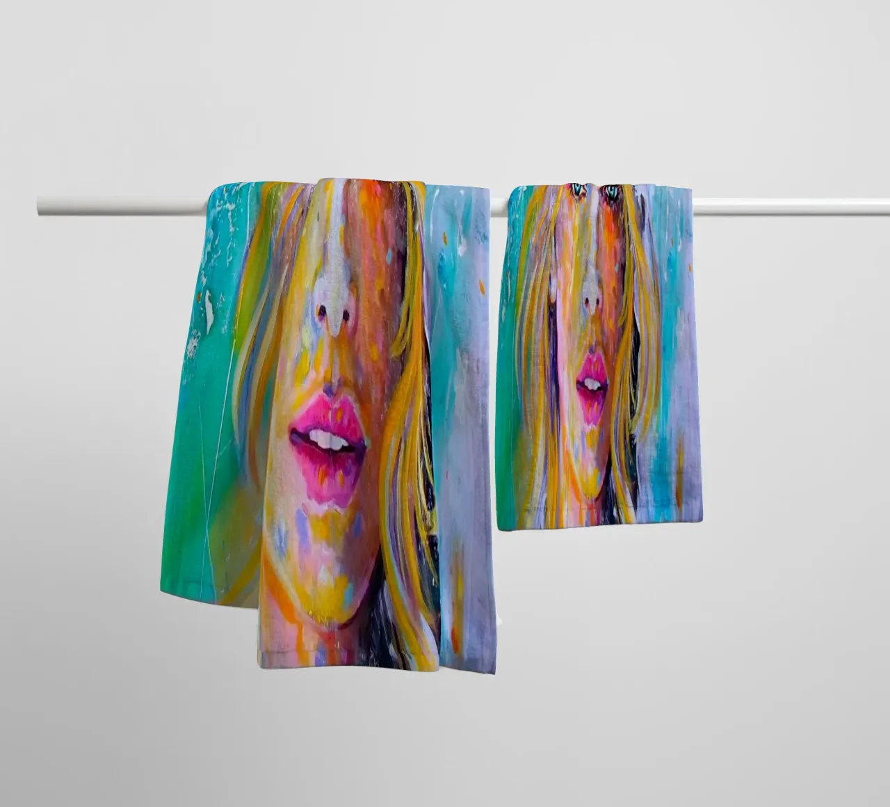 Frühling asciugamano da bagno da Happy 😃 Art 🎨 by Christine Schnoell