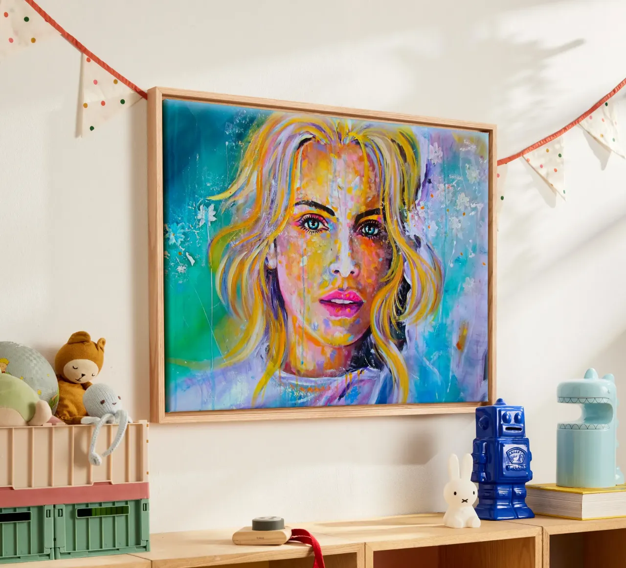 Frühling plexiglass da Happy 😃 Art 🎨 by Christine Schnoell