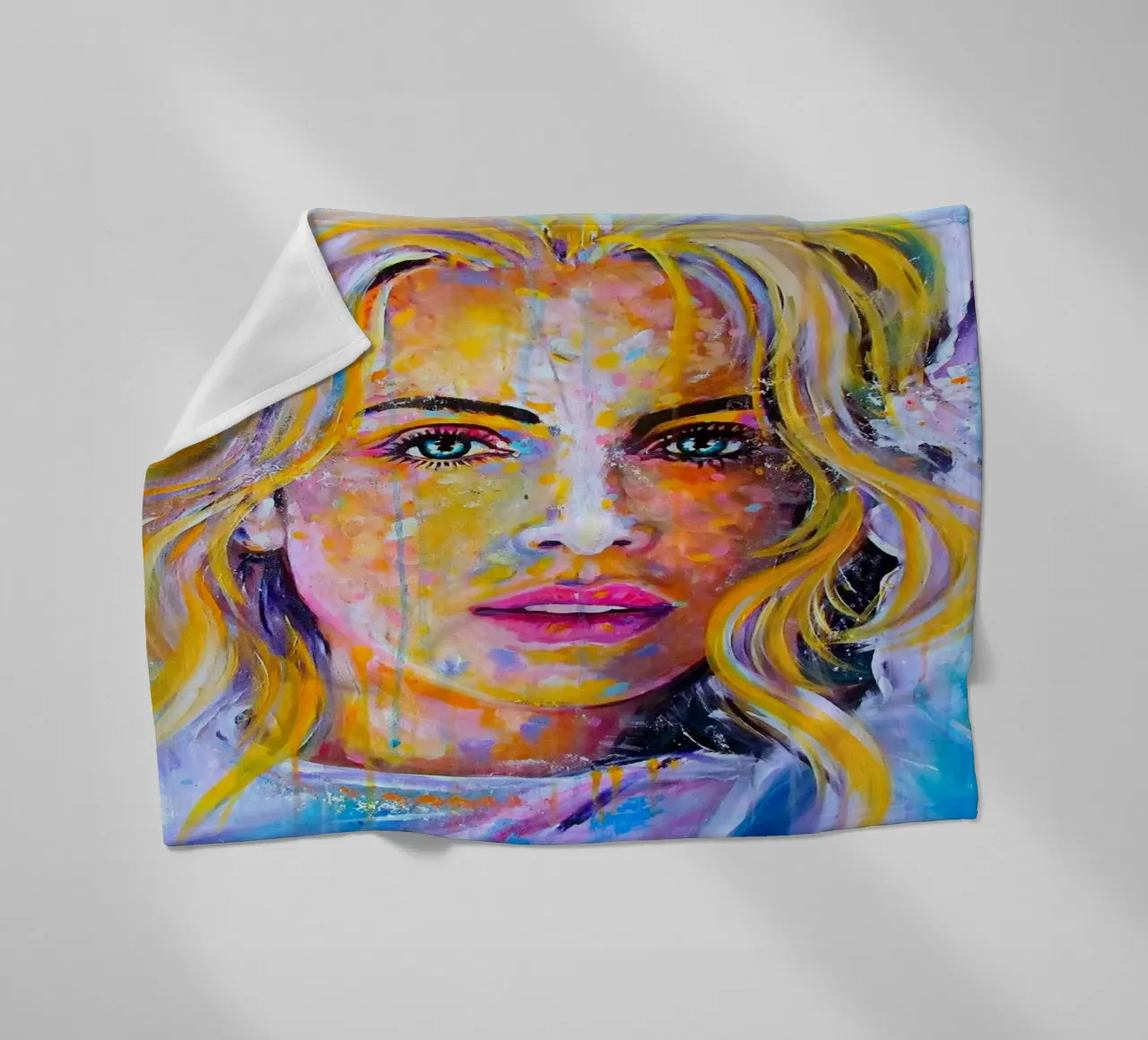Frühling coperta in pile da Happy 😃 Art 🎨 by Christine Schnoell