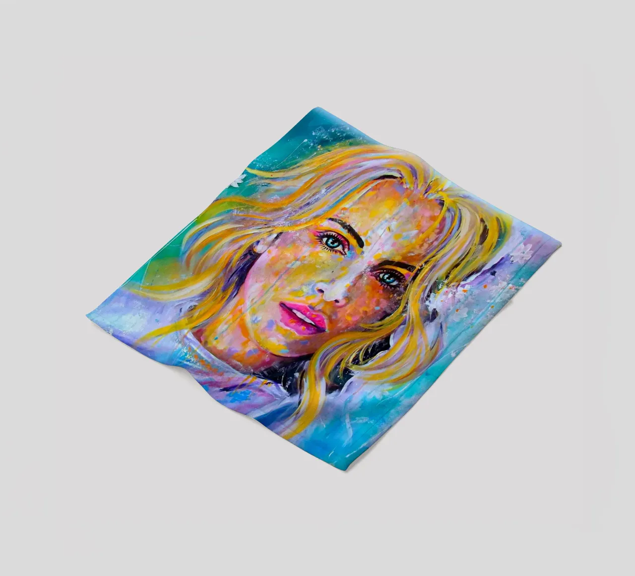 Frühling coperta in pile da Happy 😃 Art 🎨 by Christine Schnoell
