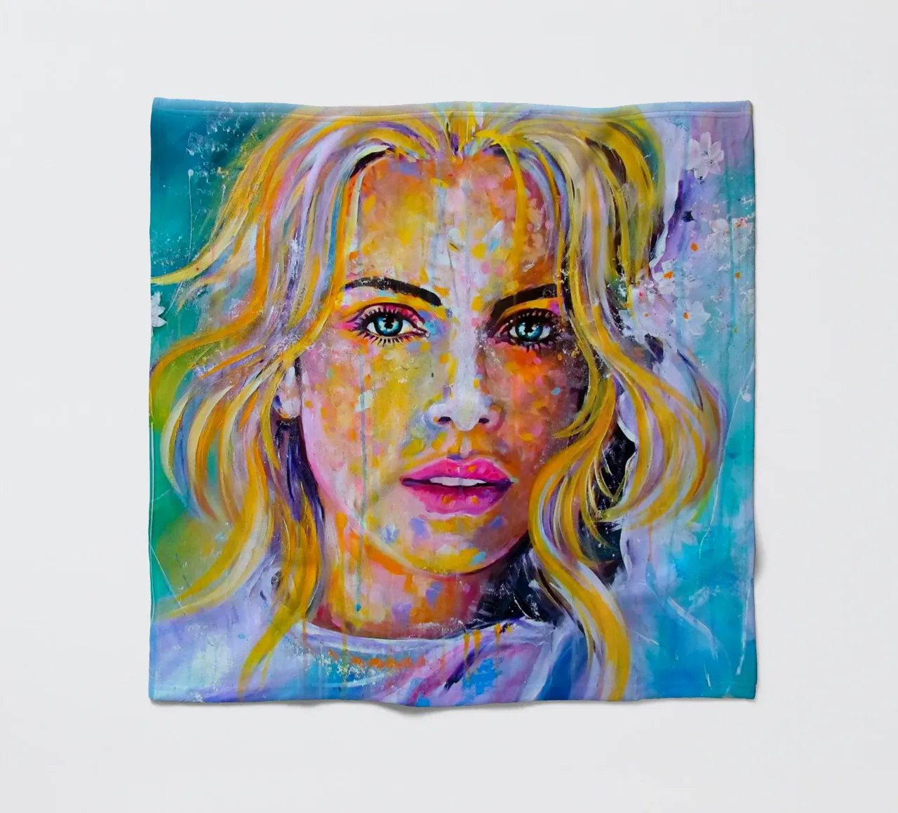 Frühling coperta in pile da Happy 😃 Art 🎨 by Christine Schnoell