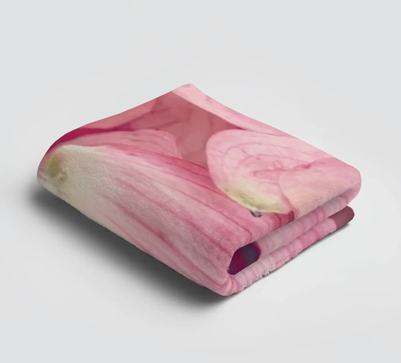 Pink towel by Robin Delean