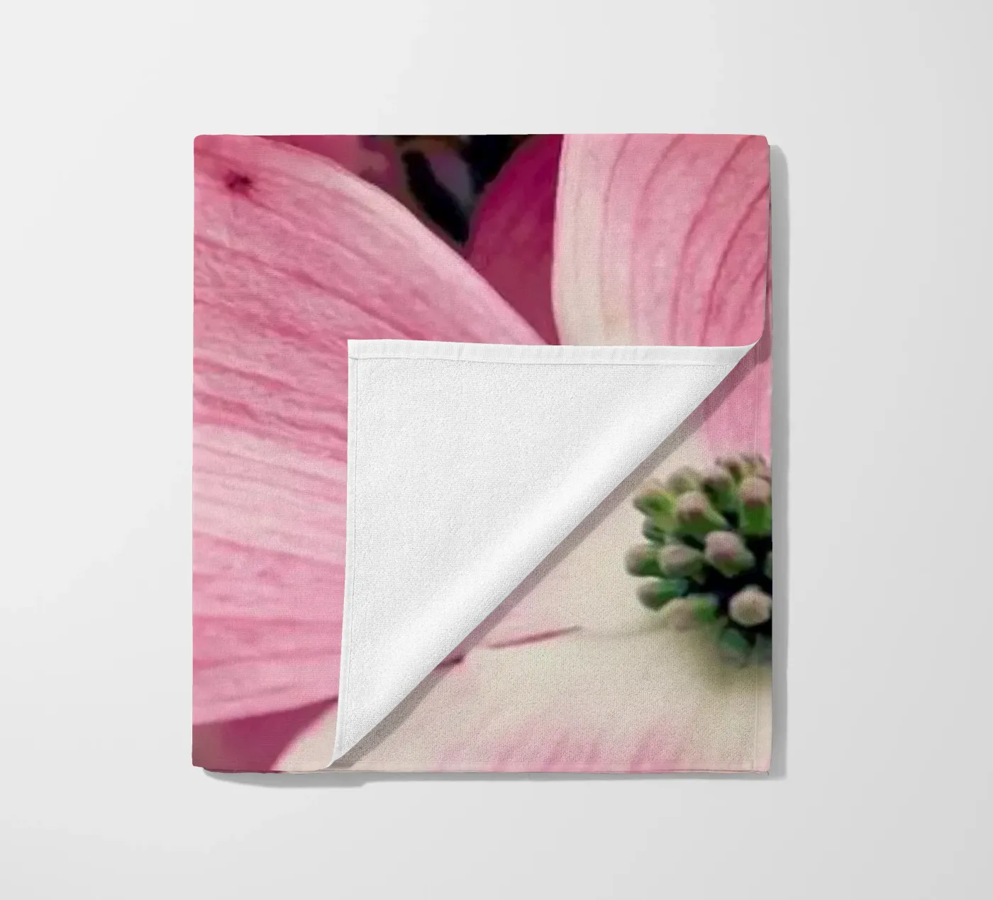 Pink beach towel by Robin Delean