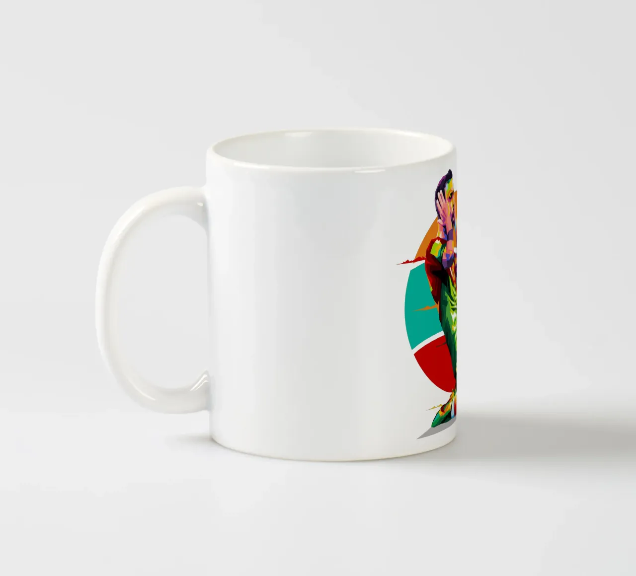 Bruno Fernandes tazza in ceramica da WPAP MALANG