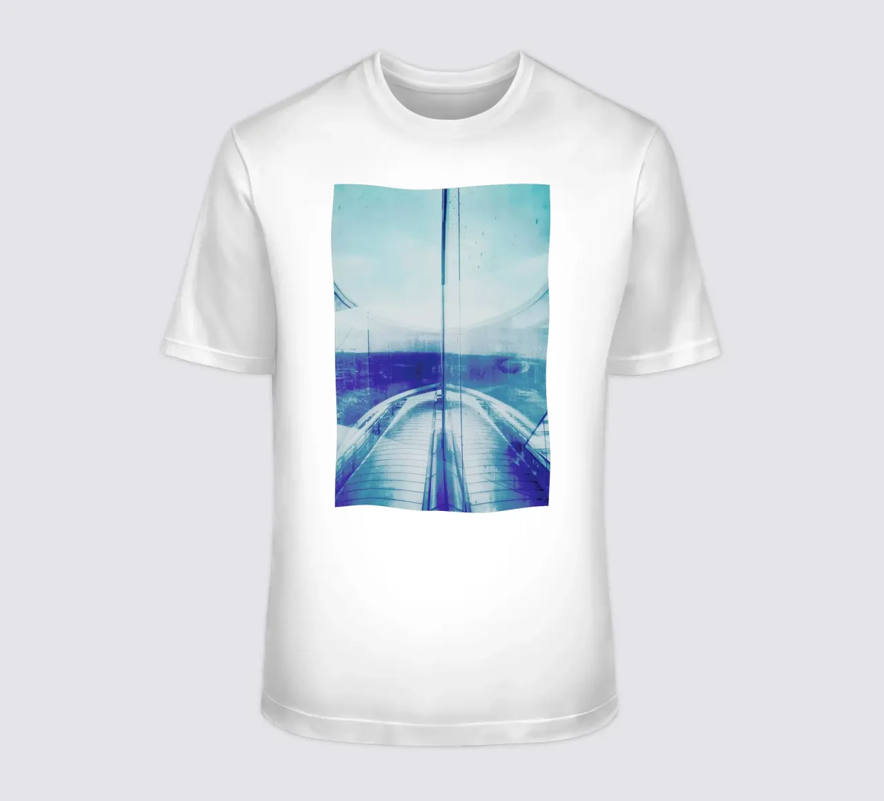 Reflection Blue t-shirt da Sattrup & Høst