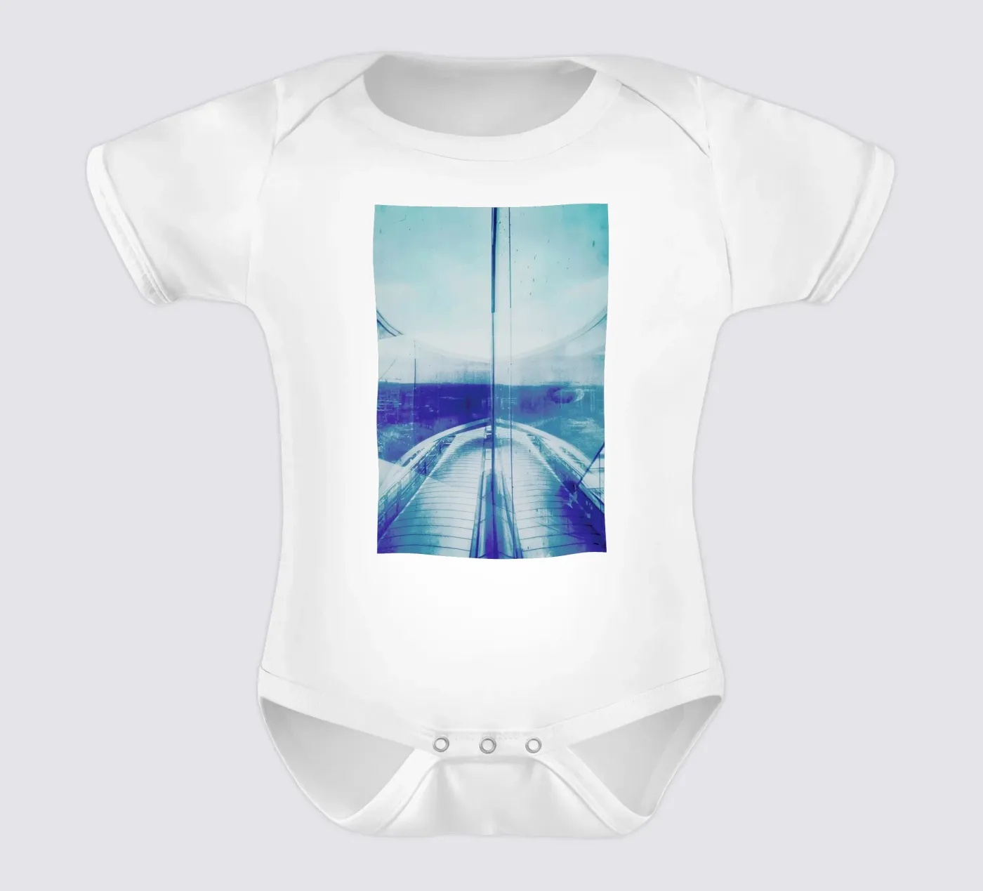 Reflection Blue body bébé de Sattrup & Høst