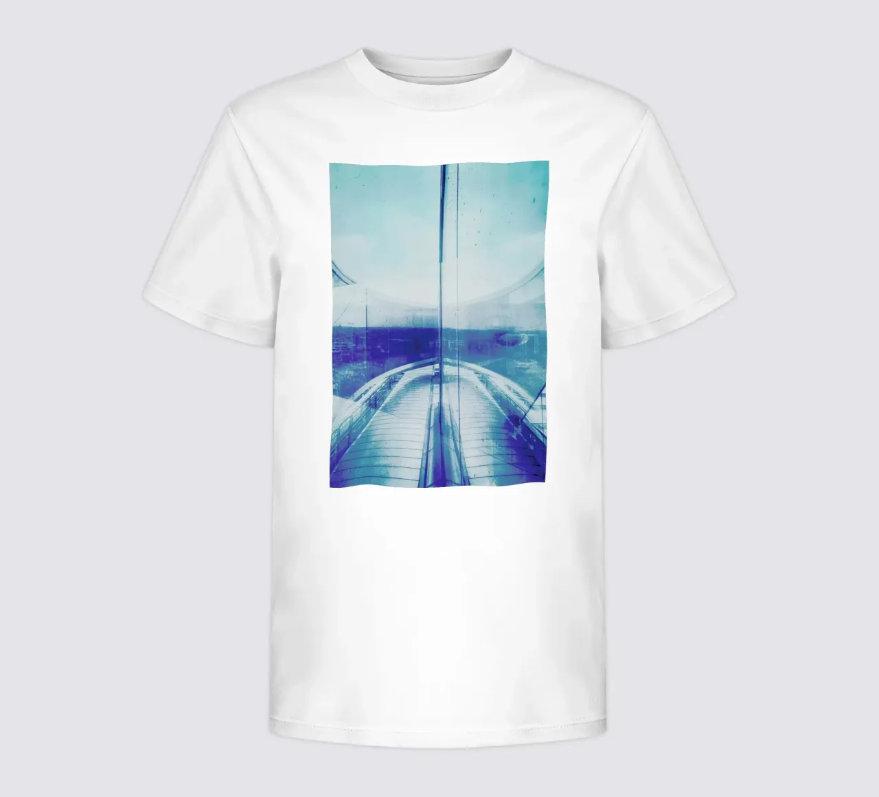 Reflection Blue t-shirt bambini da Sattrup & Høst