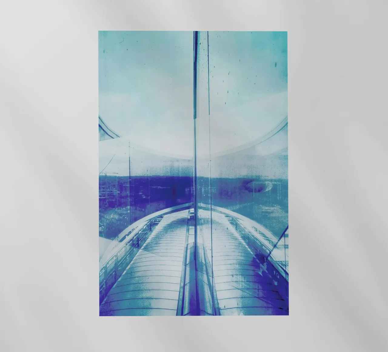 Reflection Blue pellicola backlit da Sattrup & Høst