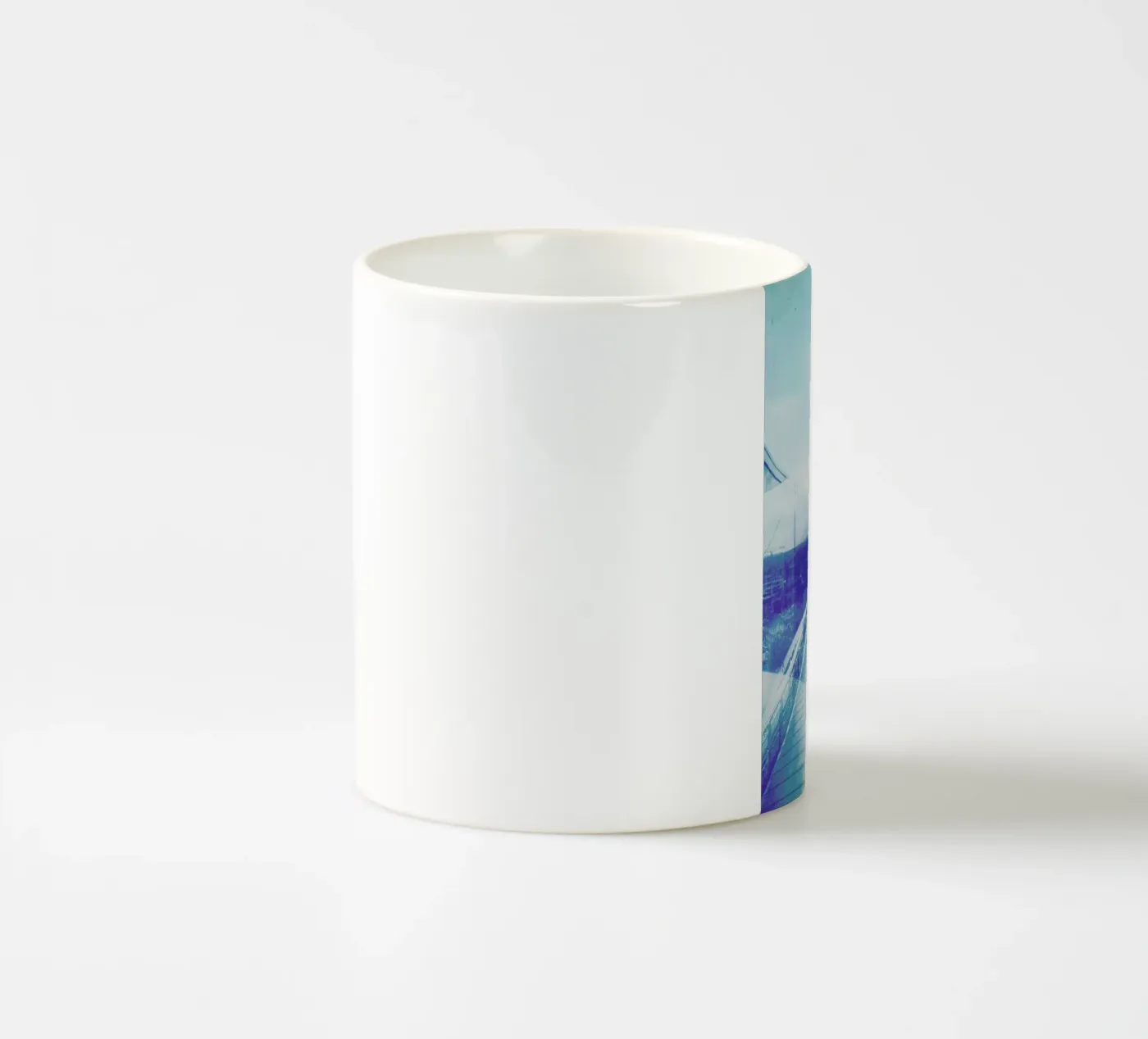 Reflection Blue ceramic mug by Sattrup & Høst
