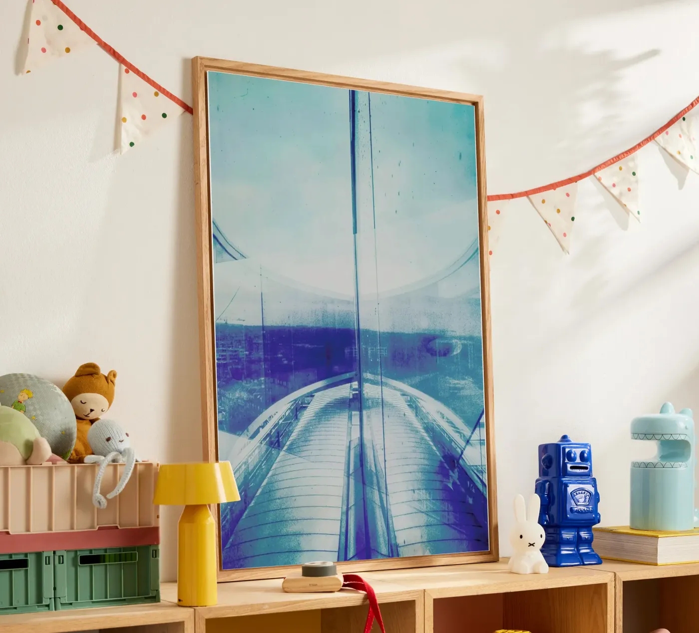 Reflection Blue Acryl-Glas von Sattrup & Høst