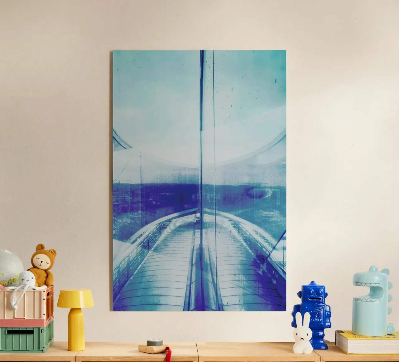 Reflection Blue plexiglass da Sattrup & Høst