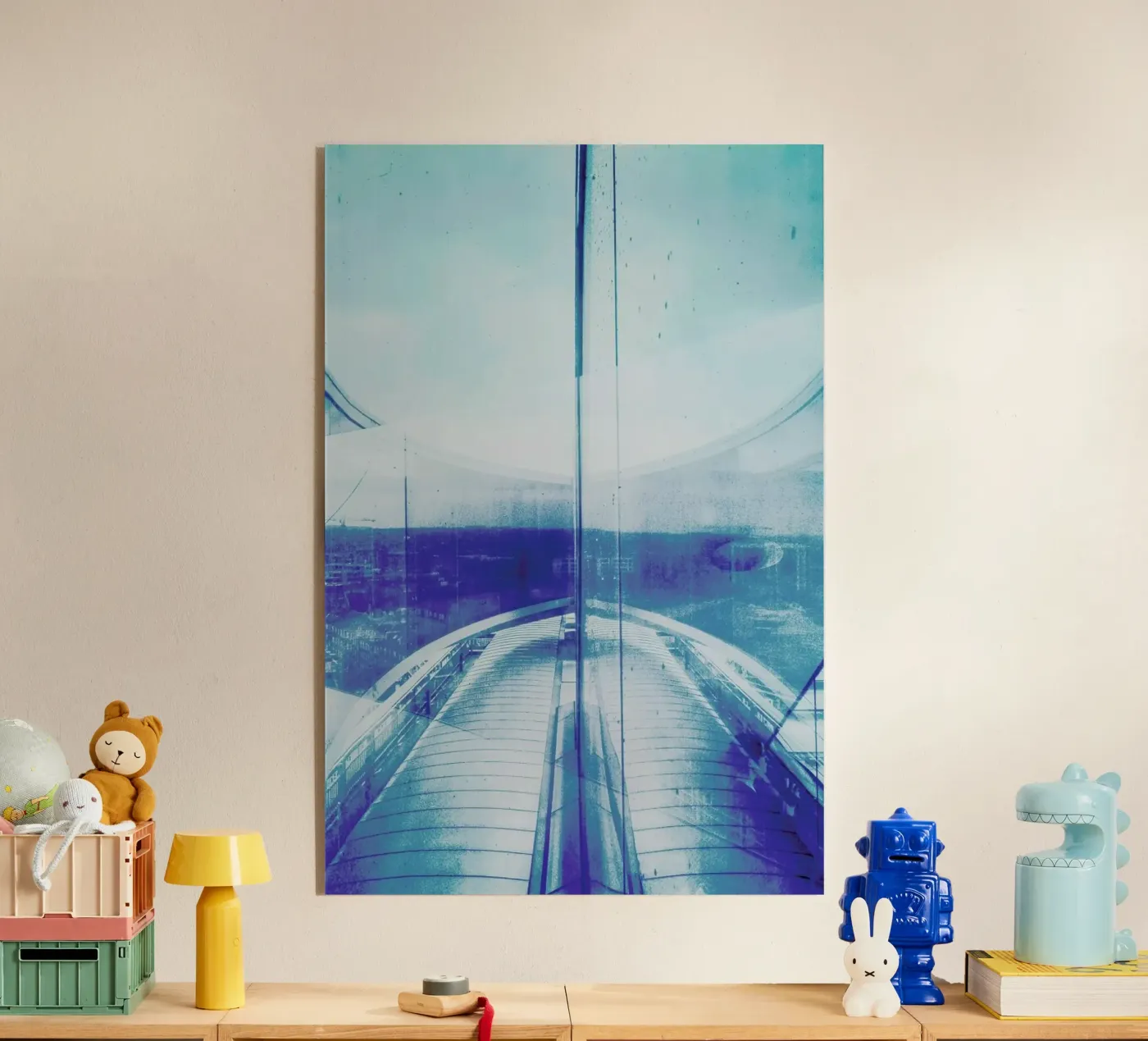 Reflection Blue Acryl-Glas von Sattrup & Høst